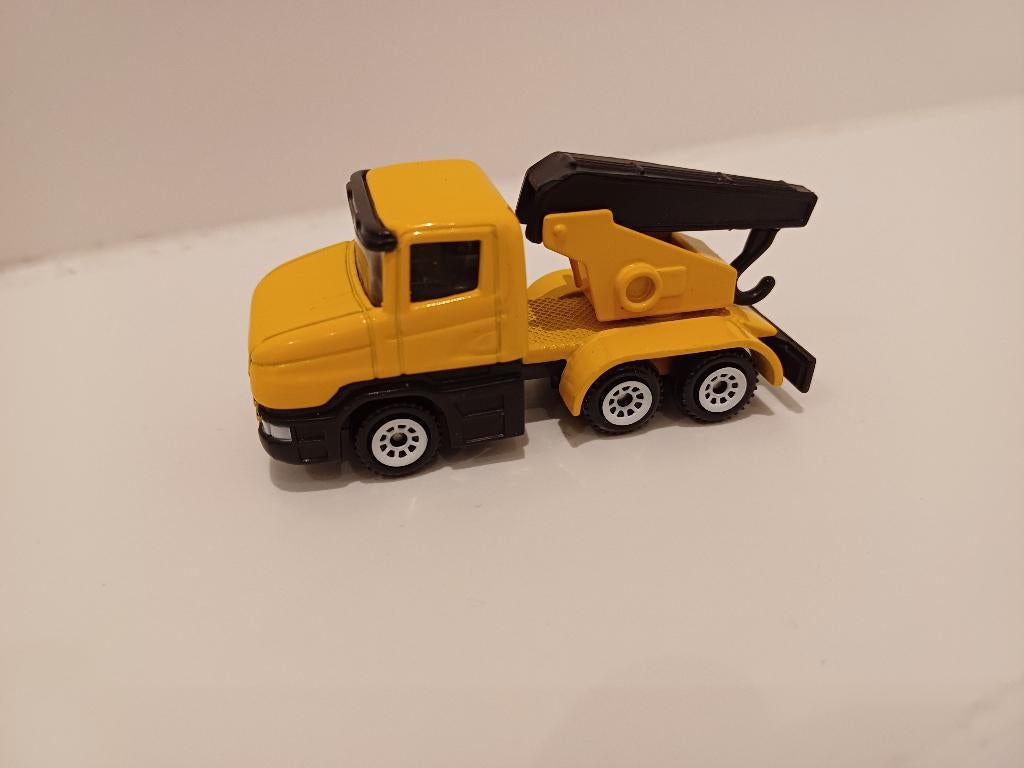 siku 1/87 vrachtwagen scania hijskraan, Hobby en Vrije tijd, Ophalen of Verzenden, Gebruikt, Bus of Vrachtwagen, SIKU