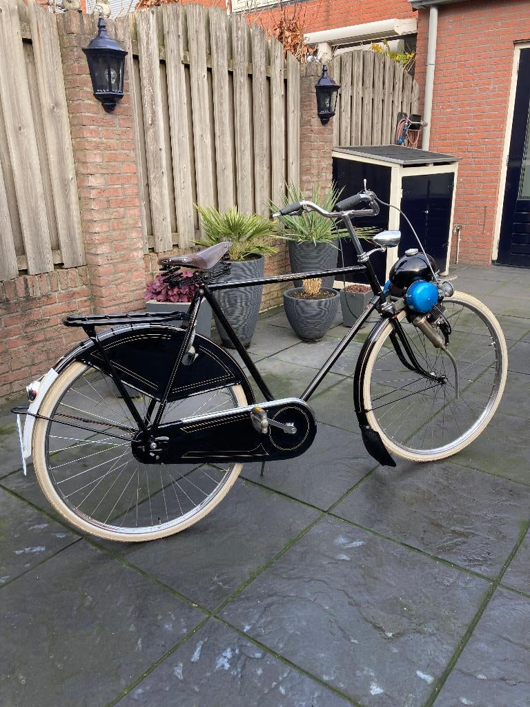 oldtimer fietsen met hulpmotor, Fietsen en Brommers, Ophalen, Gebruikt, Berini , terrot , motom