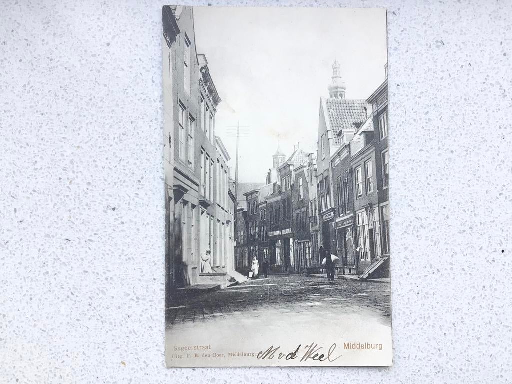 Middelburg Segeerstraat, Ophalen of Verzenden, Voor 1920, Gelopen, Zeeland
