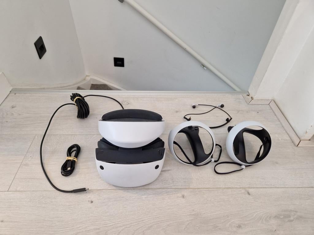 PS VR2 Sony set voor PS5, Spelcomputers en Games, Virtual Reality, Ophalen of Verzenden, Zo goed als nieuw, Sony PlayStation