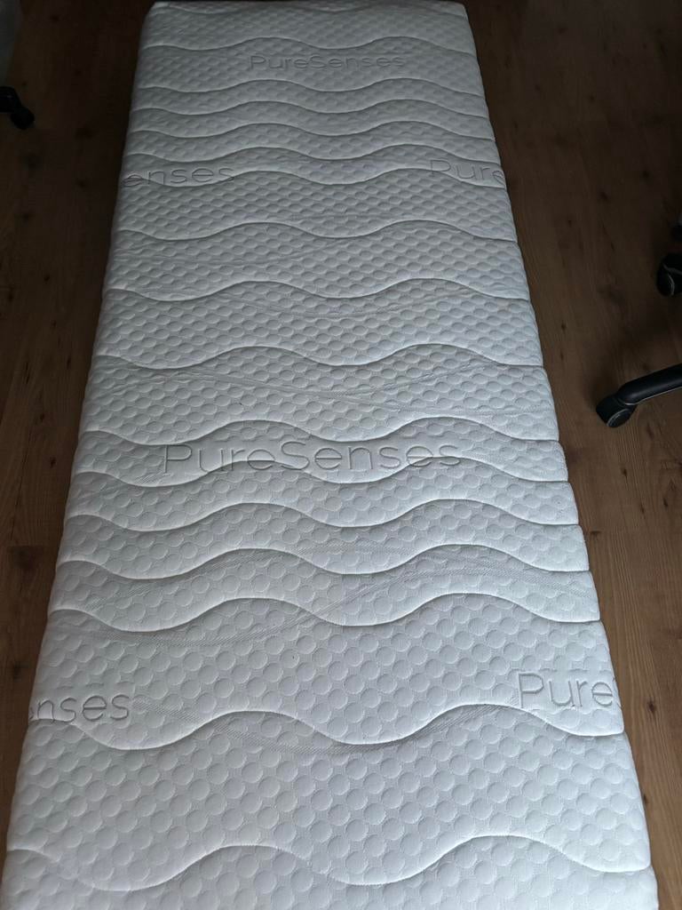 2x PureSenses 7-zone pocketvering matrassen 80x200 cm, Gebruikt, Eenpersoons, Ophalen of Verzenden, 80 cm