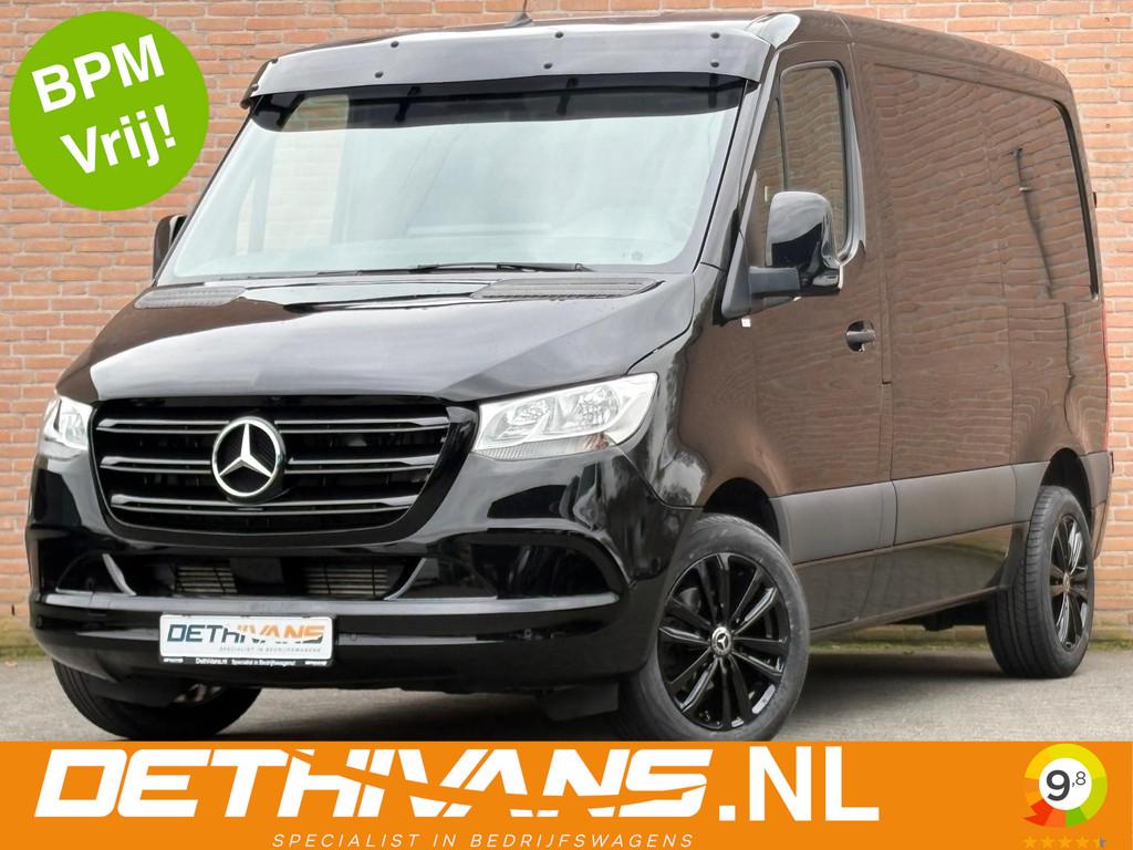 Mercedes-Benz Sprinter 214CDI 143PK M-Bux / Carplay / Euro6, Stof, Gebruikt, 2020 kg, Zwart