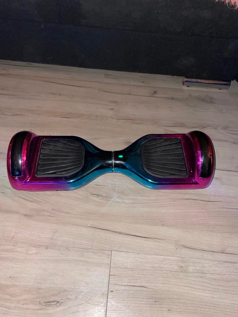 Hoverboard met LED-verlichting - Gebruikt, Fietsen en Brommers, Steps, Gebruikt, Overige typen, Ophalen of Verzenden