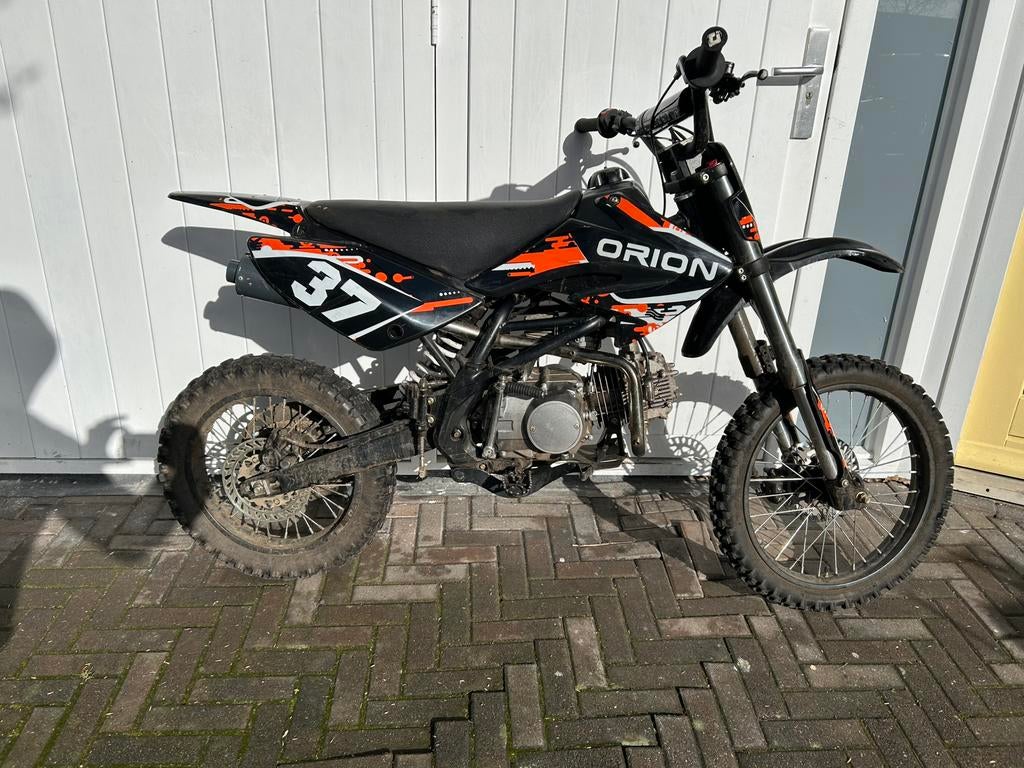 Orion pitbike, Fietsen en Brommers, Brommers | Crossbrommers, Zo goed als nieuw, Overige merken, Ophalen
