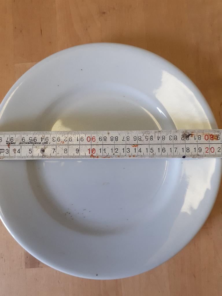 75 Mosa borden zo goed als nieuw, Ophalen, Zo goed als nieuw, Bord(en), Effen