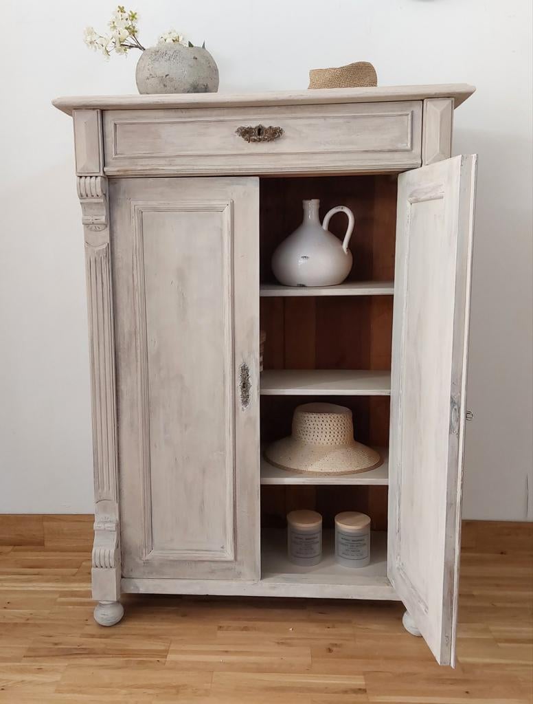 meidenkast / landelijke houten kast, Huis en Inrichting, Kasten | Overige, Ophalen