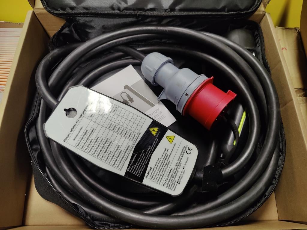 Junsun Draagbare EV Lader Box, Auto diversen, Laadpalen, Gebruikt, Laadkabel, Ophalen