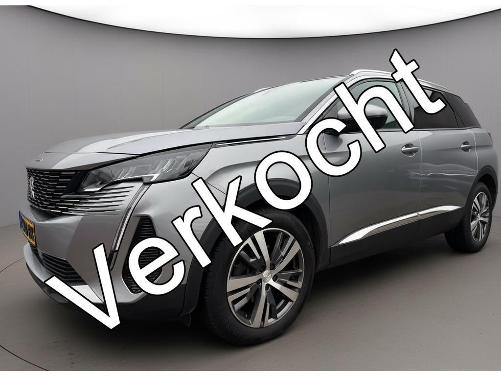 Peugeot 5008 130pk PT Allure 7p., Trekhaak | Camera | Navi &, Gebruikt, 1199 cc, 1404 kg, Origineel Nederlands