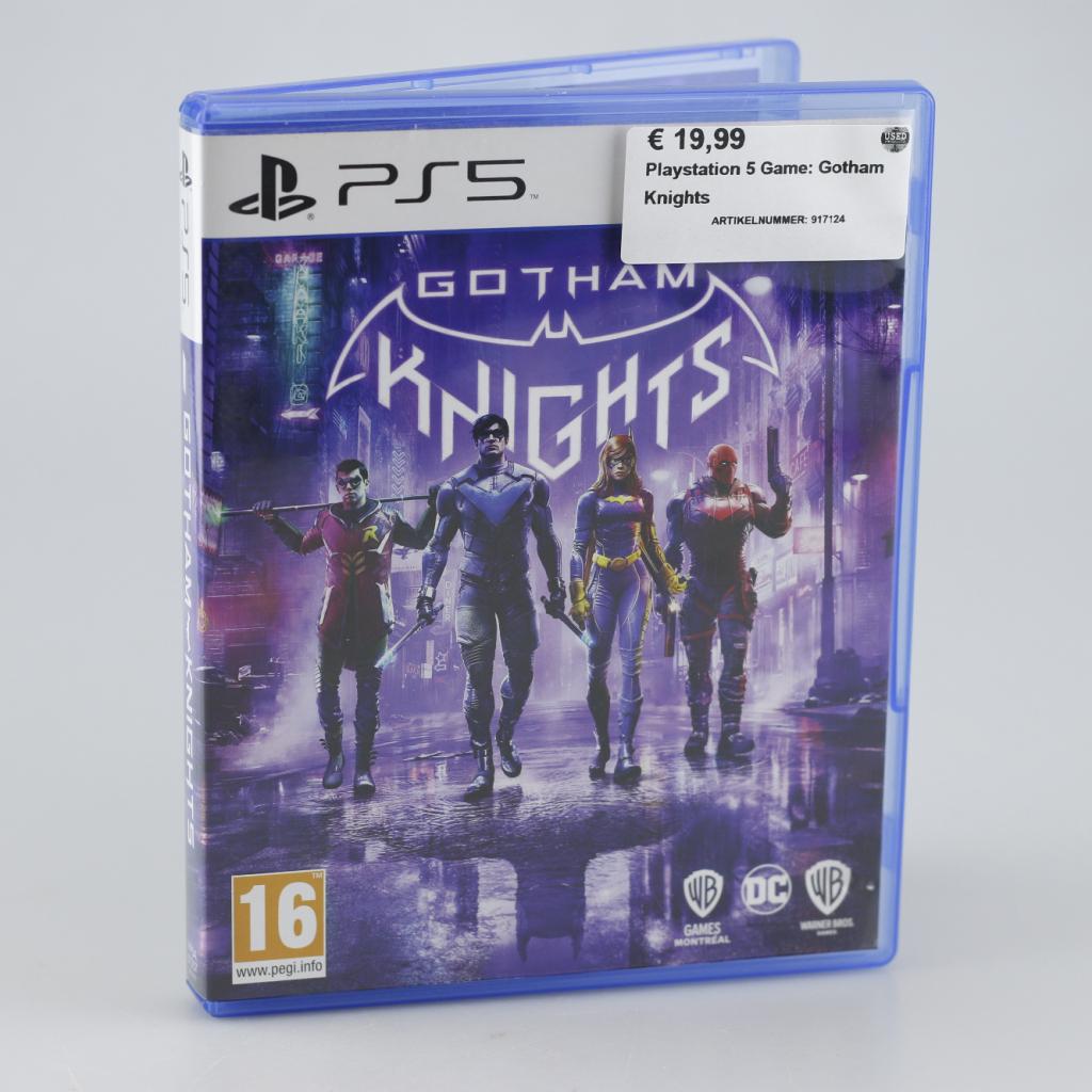 Playstation 5 Game: Gotham Knights, Playstation, Zo goed als nieuw, Support@playstation.com, 2207 Bridgepointe Parkway
San Mateo, CA 94404
United States
