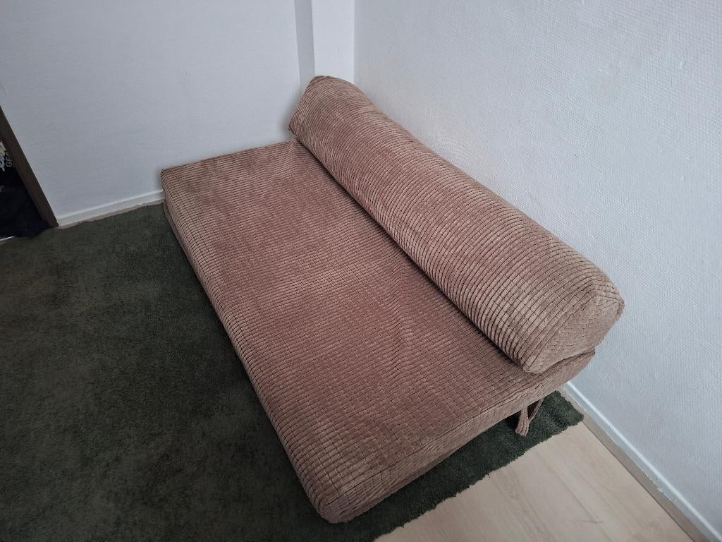 Zitslaapbank, Ophalen, Eenpersoons, 190 cm of minder, Zo goed als nieuw