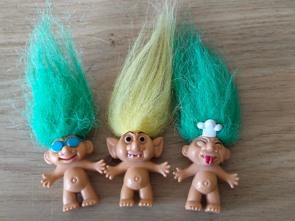 TROL MET ZONNEBRIL*TROL VAMPIER*TROL KOK*TROLLETJES, Verzenden, Zo goed als nieuw