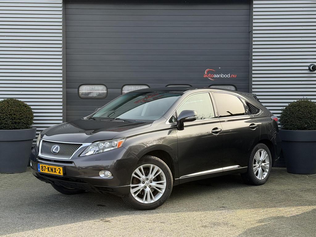 Lexus RX 450h 4WD Luxury | Panoramadak | Camera | Navigatie, Auto's, Automaat, Euro 5, Gebruikt, 138 €/maand