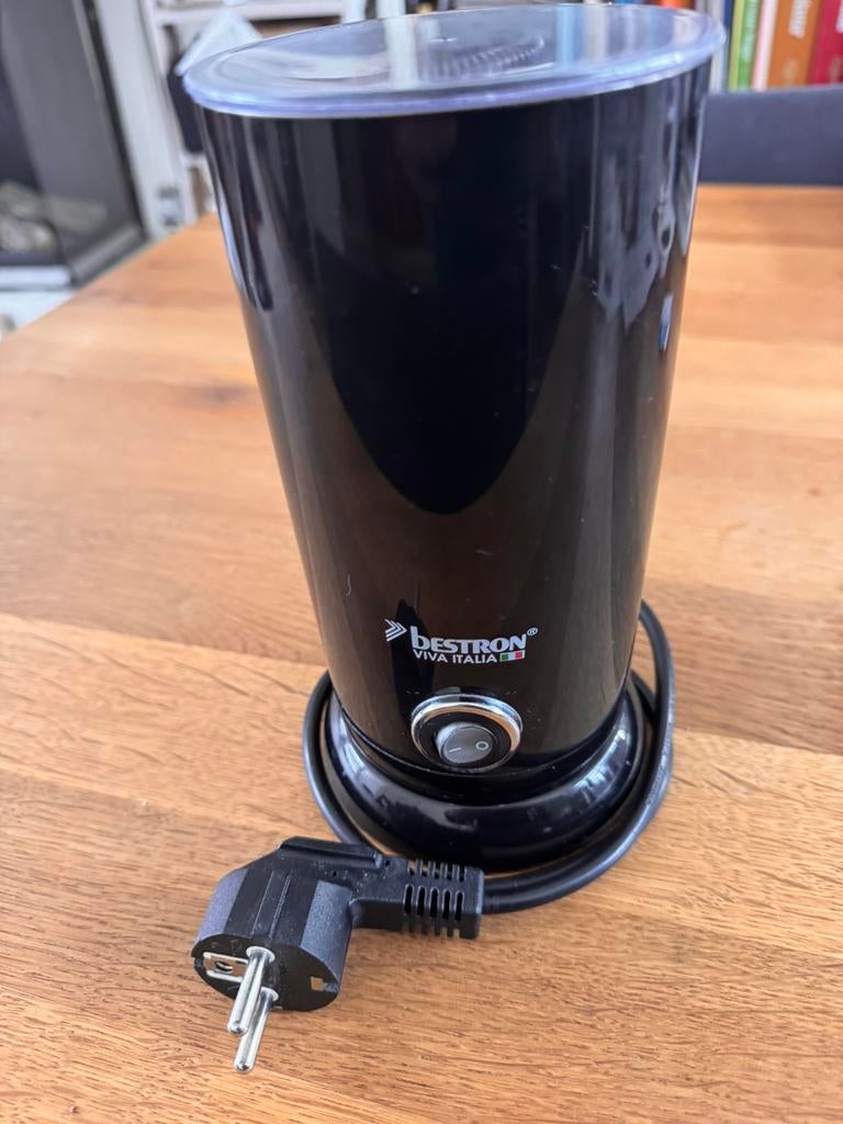 Electrische Melkopschuimer Bestron AMF8050, Ophalen of Verzenden, Gebruikt, Elektrische melkopschuimer