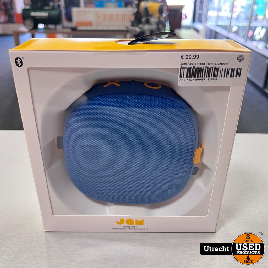 Jam Audio Hang Tight Bluetooth Speaker Blauw | Nieuwstaat, JAM, Zo goed als nieuw, Support@jam.com, DPI, Inc.
3000 N Pontiac Trail
Commerce Township, MI 48390
USA