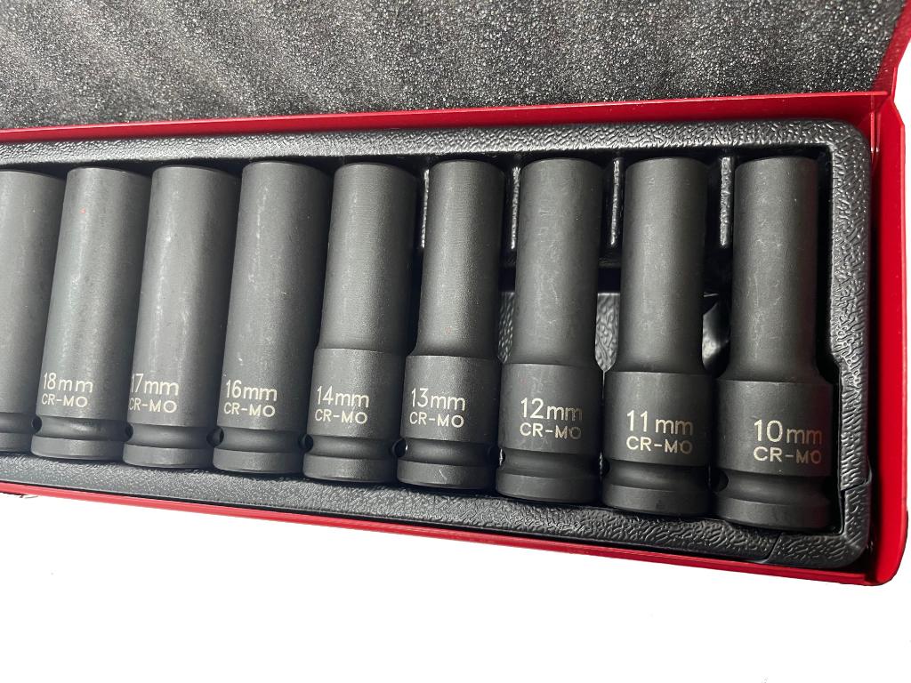 Krachtdoppen set, Slagdoppen, hoog of Kort, metrisch of USA, Ophalen of Verzenden, Nieuw, Overige automerken