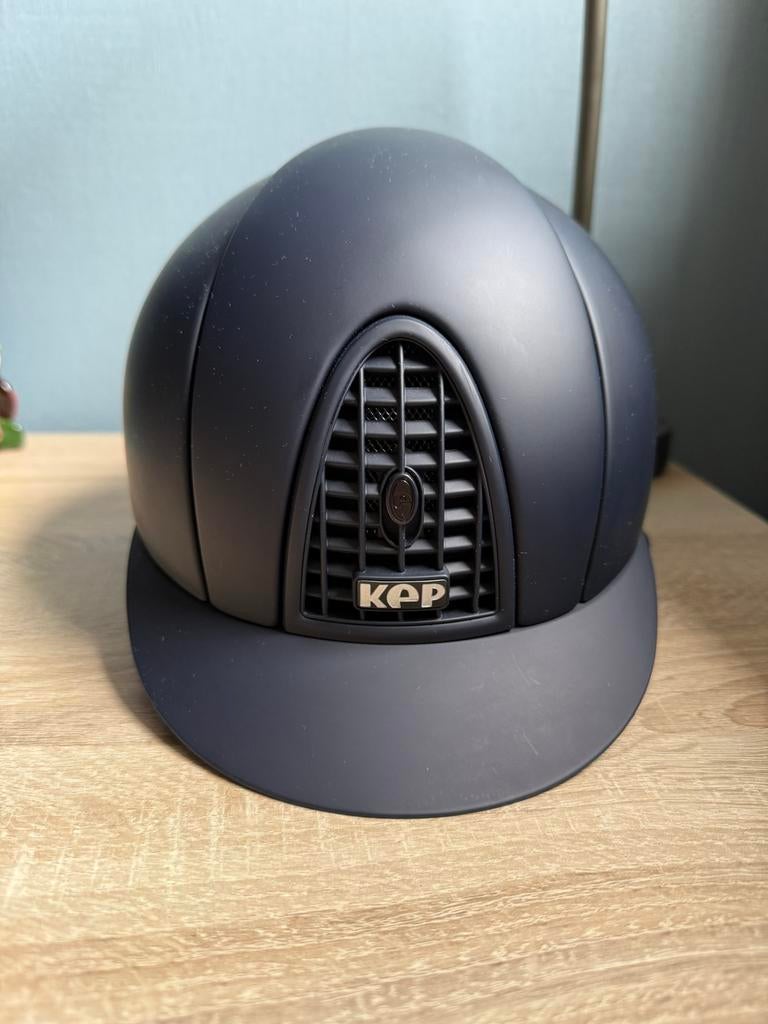 Kep Italia Cromo M blauw, Dieren en Toebehoren, Ophalen, Zo goed als nieuw, Dressuur, Cap