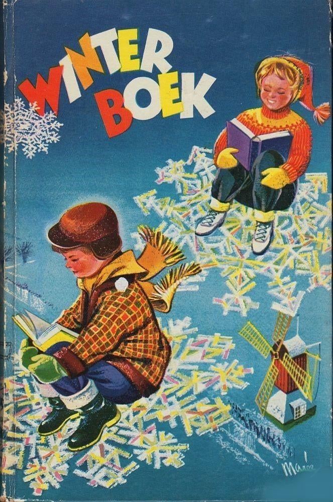 Margriet Winterboek Tom Hulsebosch  1959, Boeken, Ophalen of Verzenden, Gelezen