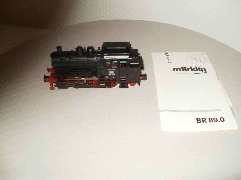 Marklin Ho Stoomlokomotief Br 89 Digitaal., Wisselstroom, Wagon, Ophalen of Verzenden, Märklin