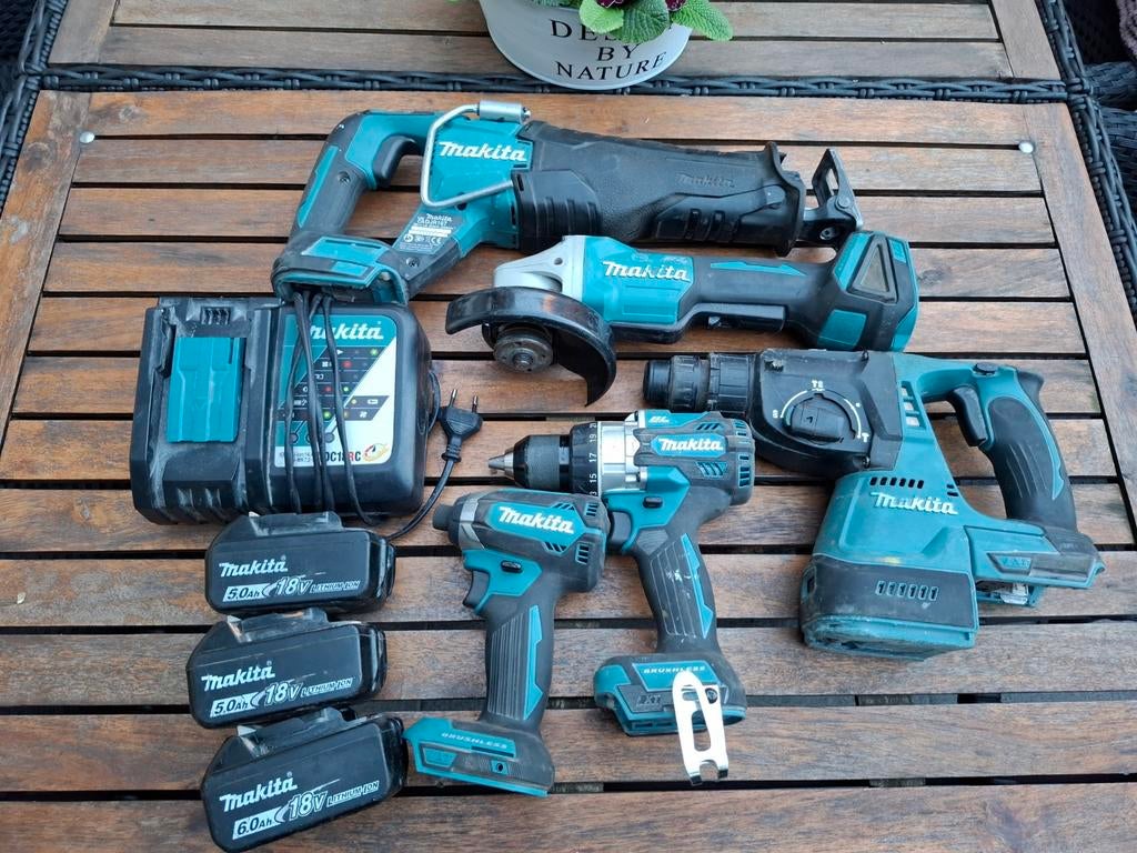 Makita 18v, Ophalen, Boor- en Schroefmachine