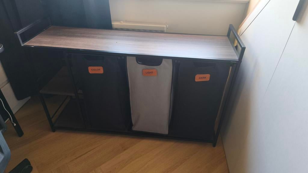 Wasmand kast met 3 sorteervakken, Huis en Inrichting, Kasten | Overige, Ophalen of Verzenden