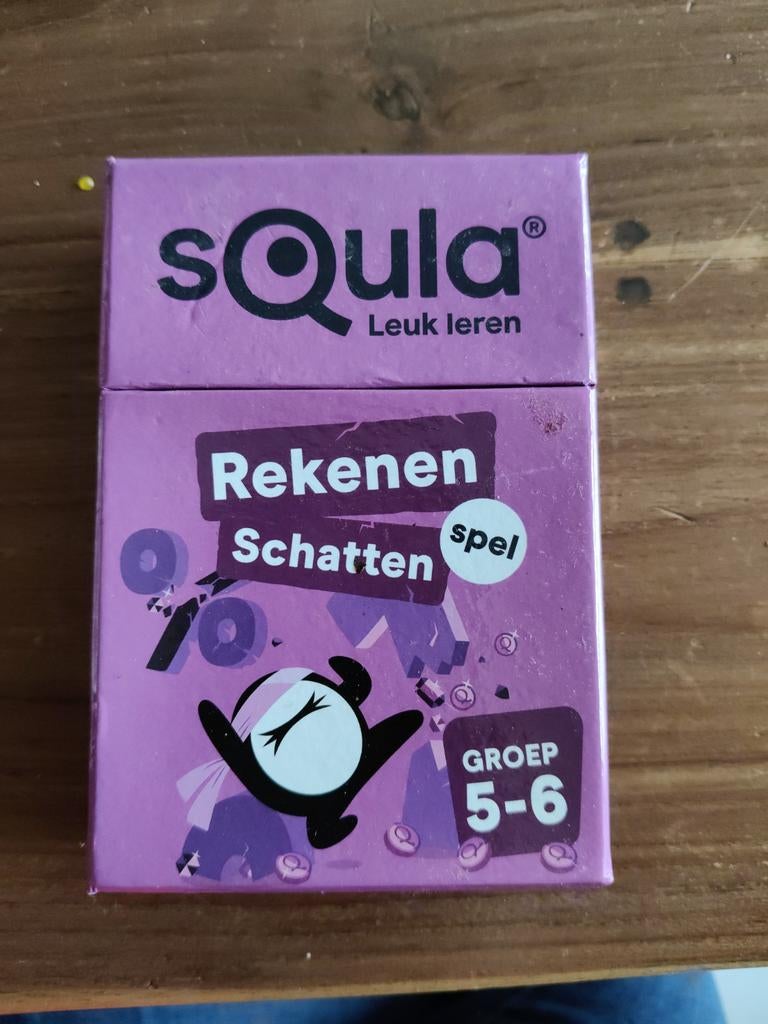 Squla Rekenen Schattenspel Groep 5-6, Ophalen of Verzenden, Nieuw, Identity Games