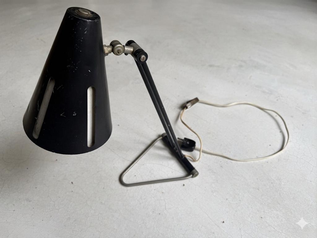 Vintage Nederlandse Hala bureaulamp, Ophalen