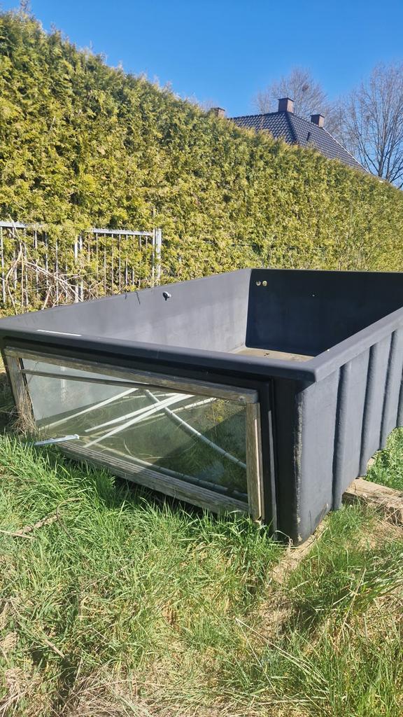 Quarantaine vijverbak 3,5 x 2,2 m, Tuin en Terras, Ophalen, Gebruikt