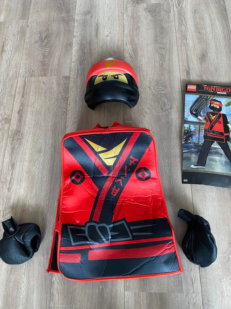 Lego Ninjago cape, Ophalen of Verzenden, Zo goed als nieuw, Jongen of Meisje