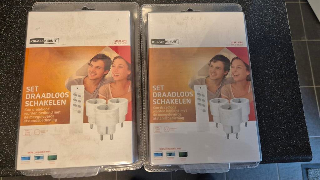 KlikAanKlikUit Draadloze Stopcontact set, Ophalen of Verzenden, Nieuw