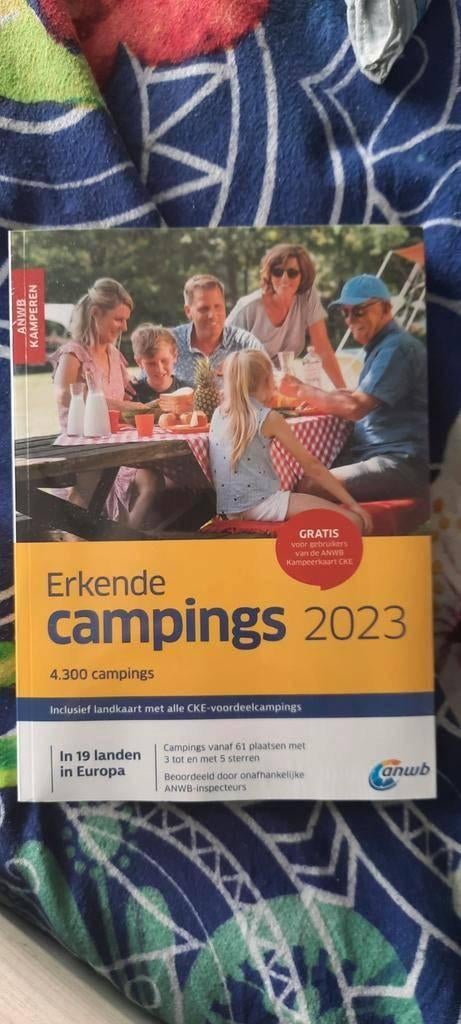 Erkende Campings 2023 - Anwb - Paperback, ANWB, Europa, Nieuw, Ophalen of Verzenden