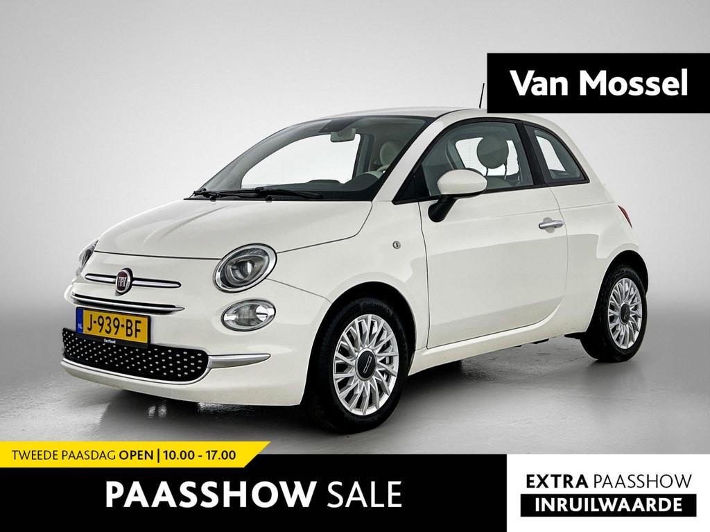 Fiat 500 1.0 Hybrid Lounge | Airco | Navigatie | Parkeersens, Voorwielaandrijving, 12 maanden, Stof, Euro 6