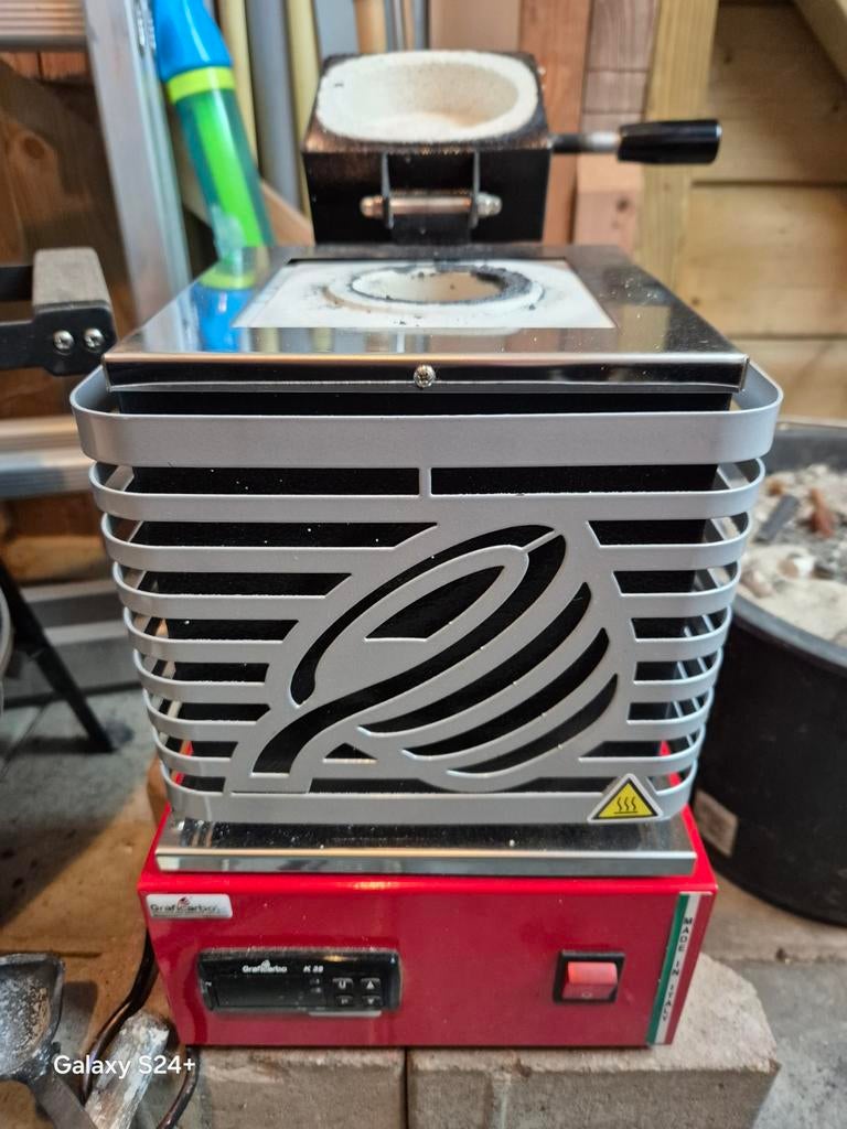 Graficarbo K39 GF100ND electrische smeltoven, Ophalen of Verzenden, Gebruikt