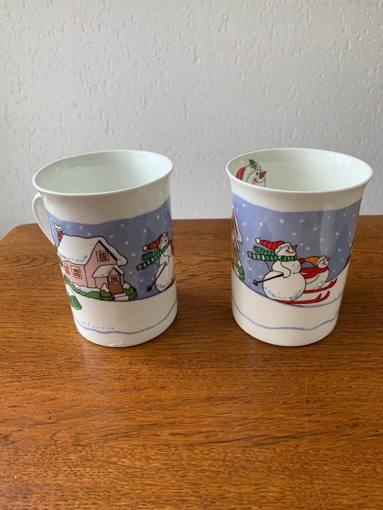 2 "Kerst" Mokken Nieuw, Diversen, Kerst, Ophalen of Verzenden, Nieuw