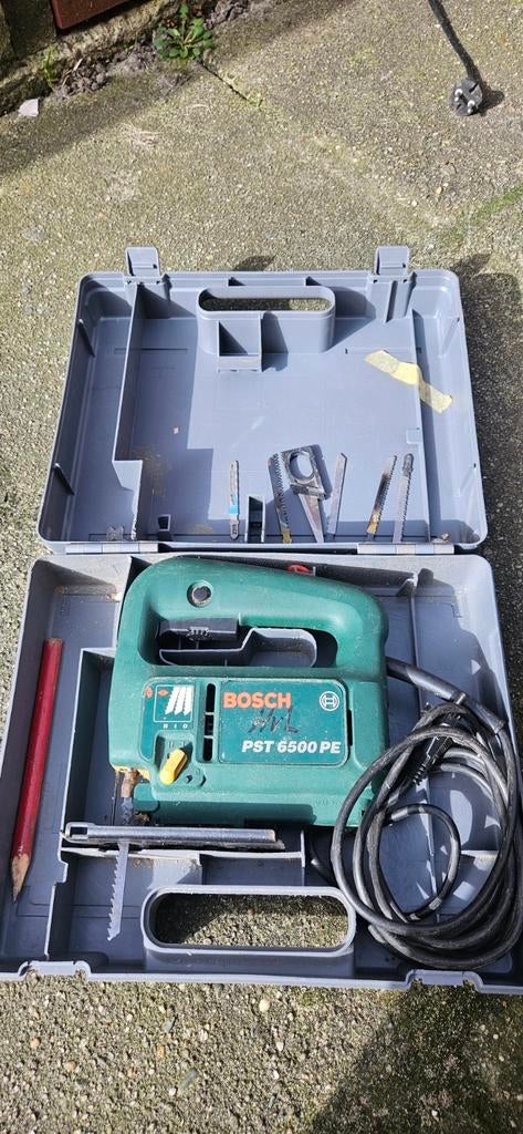 Bosch PST 6500 PE Decoupeerzaag met koffer, Ophalen, Gebruikt, Decoupeerzaag, 30 tot 70 mm