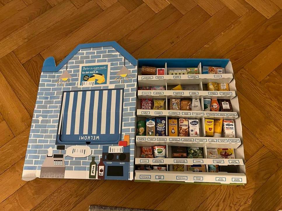 Albert Heijn Winkeltje met producten (excl. vaatwasreiniger), Ophalen of Verzenden, Zo goed als nieuw, Jongen of Meisje