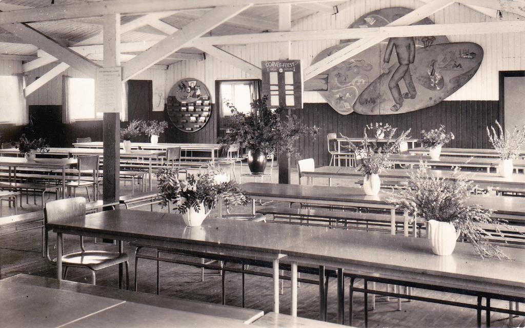 08667 Elst - Dagverblijf Jeugdherberg Eikelkamp - gel. 1956, Verzamelen, Verzenden, 1940 tot 1960, Gelopen, Utrecht