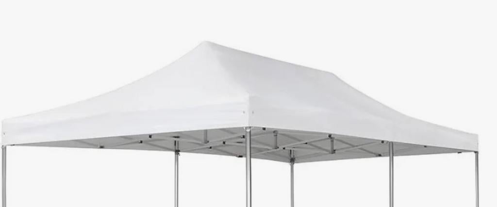 Hoogwaardig easy up dakzeil 4x8 wit pvc (geen frame), Ophalen, Opvouwbaar, Partytent, Nieuw
