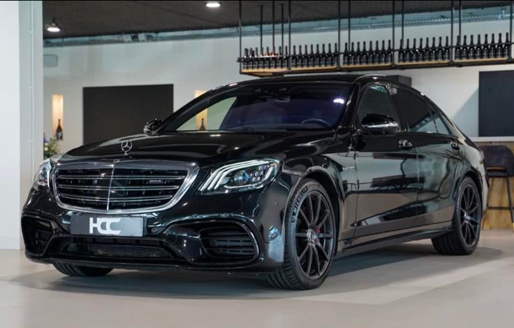 Mercedes Benz S-Klasse S63 AMG Lang Zwart 2 JAAR MB Garantie, Auto's, Automaat, Zwart, 11 km/l, Vierwielaandrijving