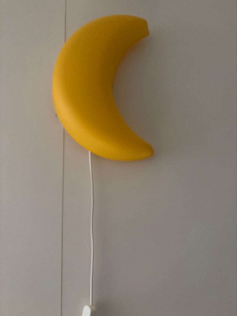 IKEA wandlamp Maan, Ophalen, Zo goed als nieuw, Kunststof