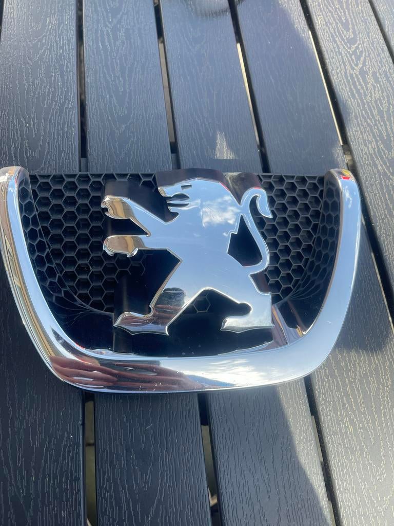 Peugeot Bumper Grill - Origineel Onderdeel, Gebruikt, Voor, Ophalen of Verzenden, Bumper