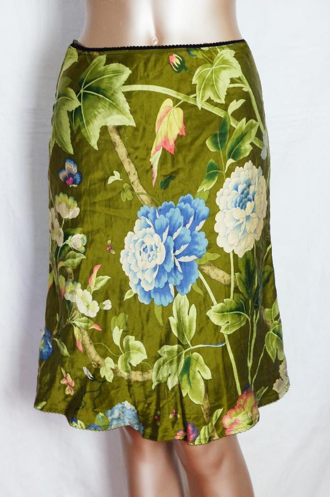 MARCCAIN rok maat 34/36 ZIJDE, Overige kleuren, Verzenden, Zo goed als nieuw, Knielengte