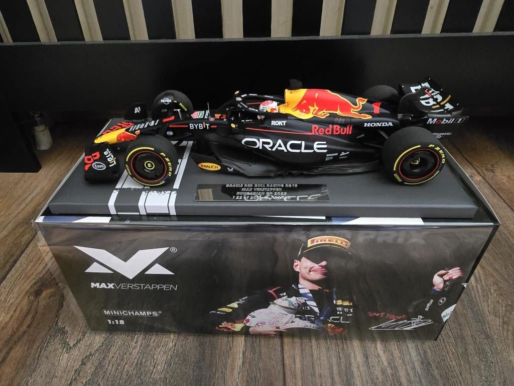 Max Verstappen Schaalmodellen ED 66 t/m 174, Ophalen of Verzenden, Nieuw, Formule 1