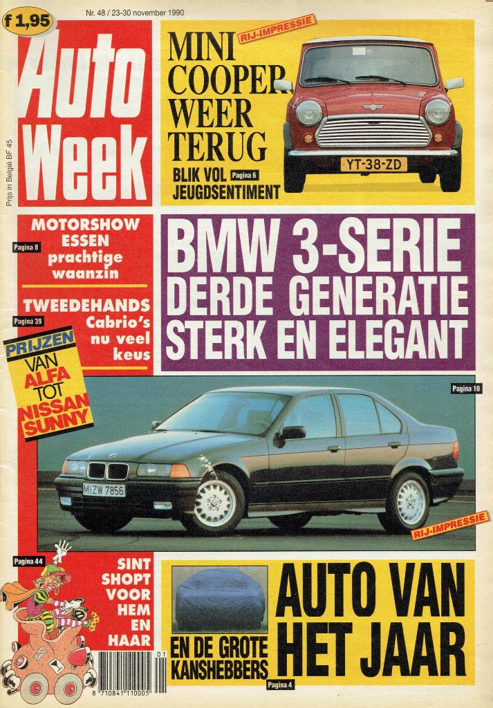Autoweek 1990 nr. 48 (o.a. Corvette ZR-1 & Porsche 928 GT), Boeken, Verzenden, Gelezen, Algemeen