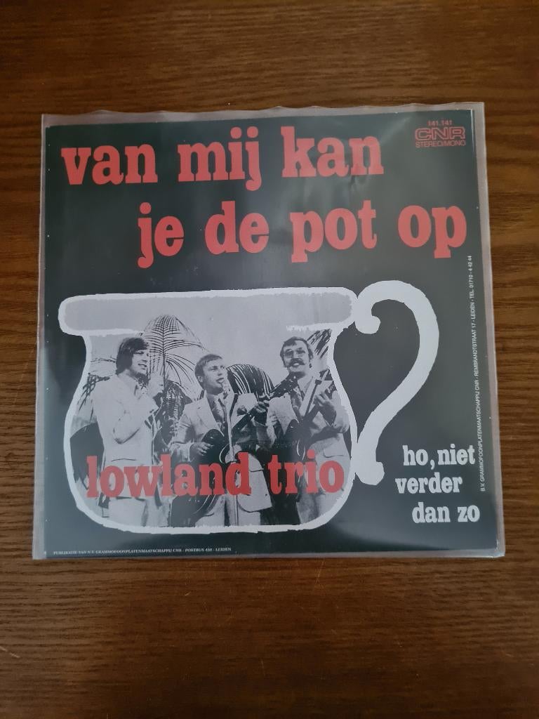 Lowland trio, Ophalen of Verzenden, Zo goed als nieuw, Overige formaten, Levenslied of Smartlap