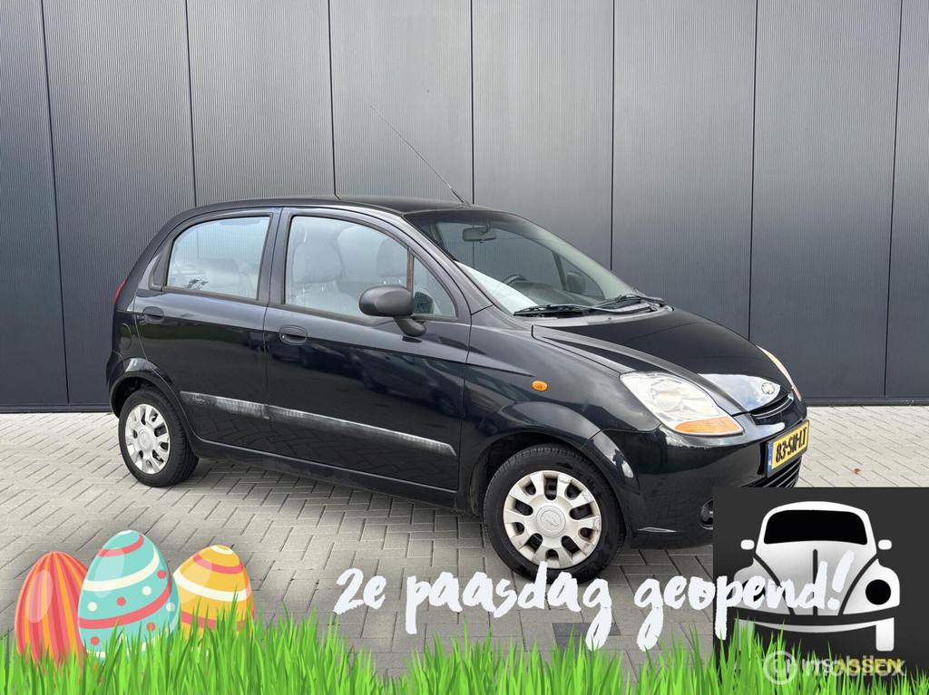 Chevrolet Matiz 1.0 Style, Voorwielaandrijving, 400 kg, Zwart, Origineel Nederlands