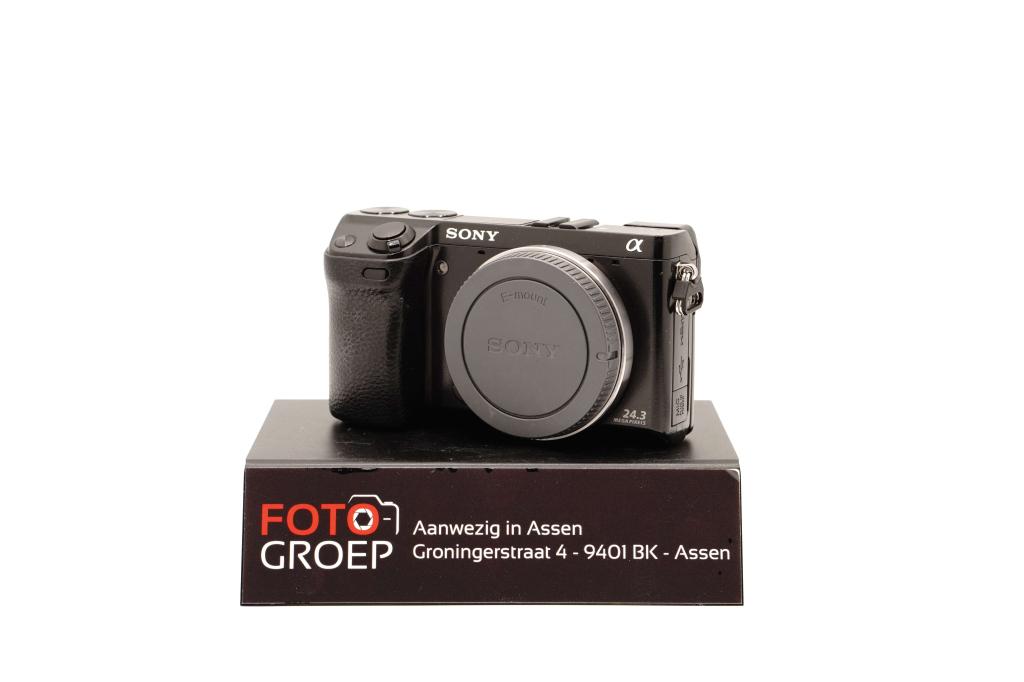 Sony NEX-7 body zwart €250 (occasion - Assen), Foto-Groep, Gebruikt, Luttekepoortstraat 26 3841 AX Harderwijk, Ophalen of Verzenden