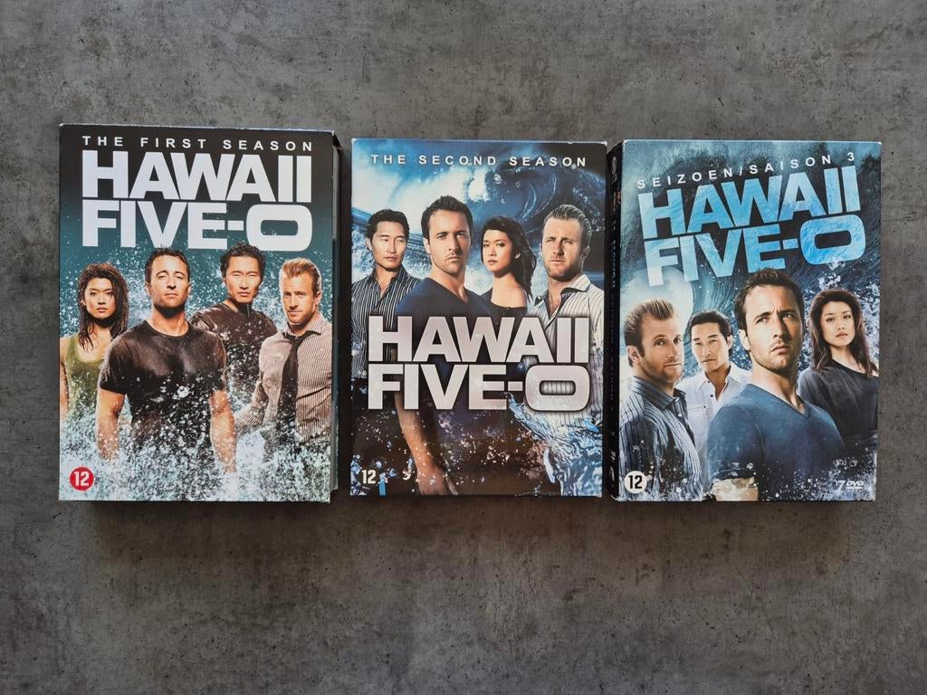 Hawaii Five-O Seizoen 1, 2 en 3 DVD Boxset, Gebruikt, Boxset, Ophalen of Verzenden, Actie en Avontuur