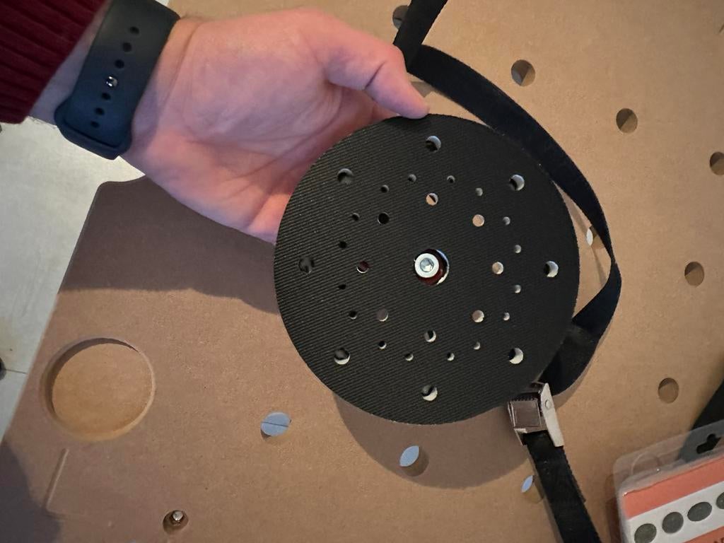 Festool schuurzool ETS 150 mm roterende schuurmachine, Ophalen of Verzenden, Nieuw, Minder dan 600 watt, Excentrische schuurmachine