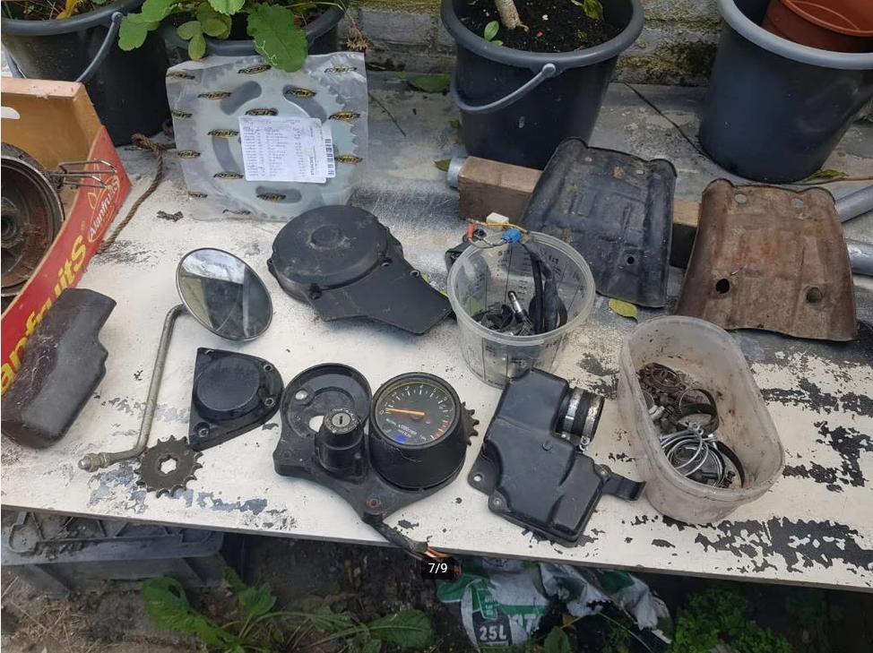 yamaha DT125 MX 1977 onderdelen, Motoren, Onderdelen | Yamaha, Ophalen of Verzenden, Gebruikt