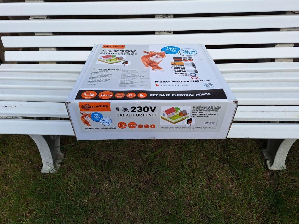 Compleet pakket katten afrastering met stroom, Dieren en Toebehoren